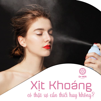 Có thật sự phí tiền khi dùng xịt khoáng?