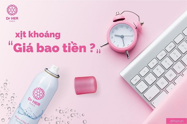 Xịt khoáng giá bao nhiêu tiền?