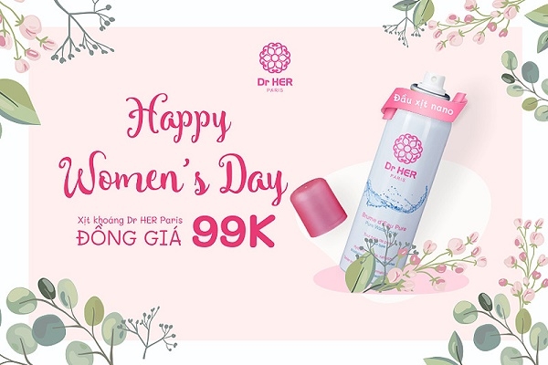 HAPPY WOMEN'S DAY -  HOT NHẤT THÁNG 10