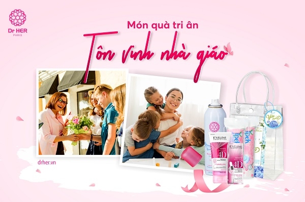 CÓ GÌ THÚ VỊ Ở BỘ QUÀ 20/11 TỪ DR HER PARIS