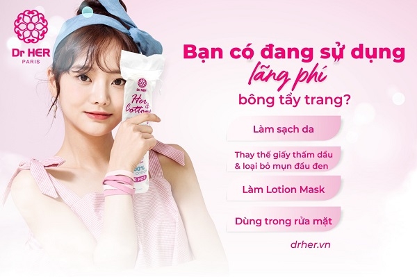 Bạn có đang sử dụng “lãng phí” bông tẩy trang