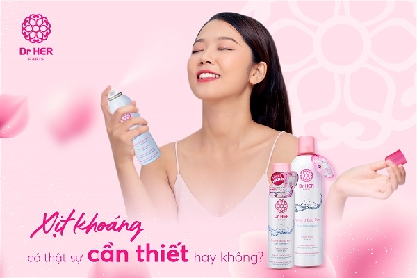 Xịt khoáng có thật sự cần thiết?