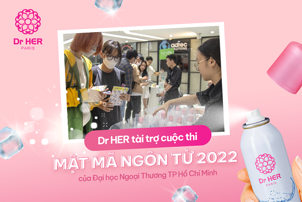 Dr HER tài trợ cuộc thi mật mã ngôn từ 2022 của ĐH Ngoại Thương TP HCM